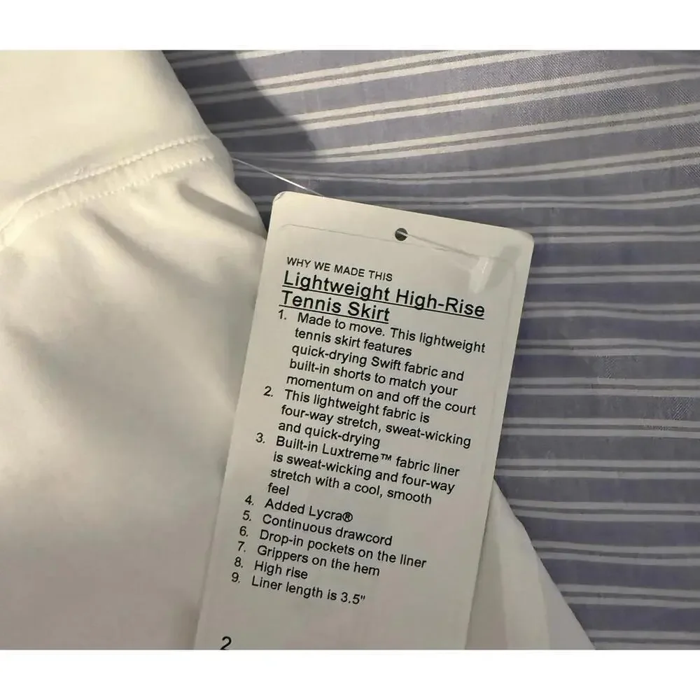 Lululemon Athletica Lightweight High rise tennis court